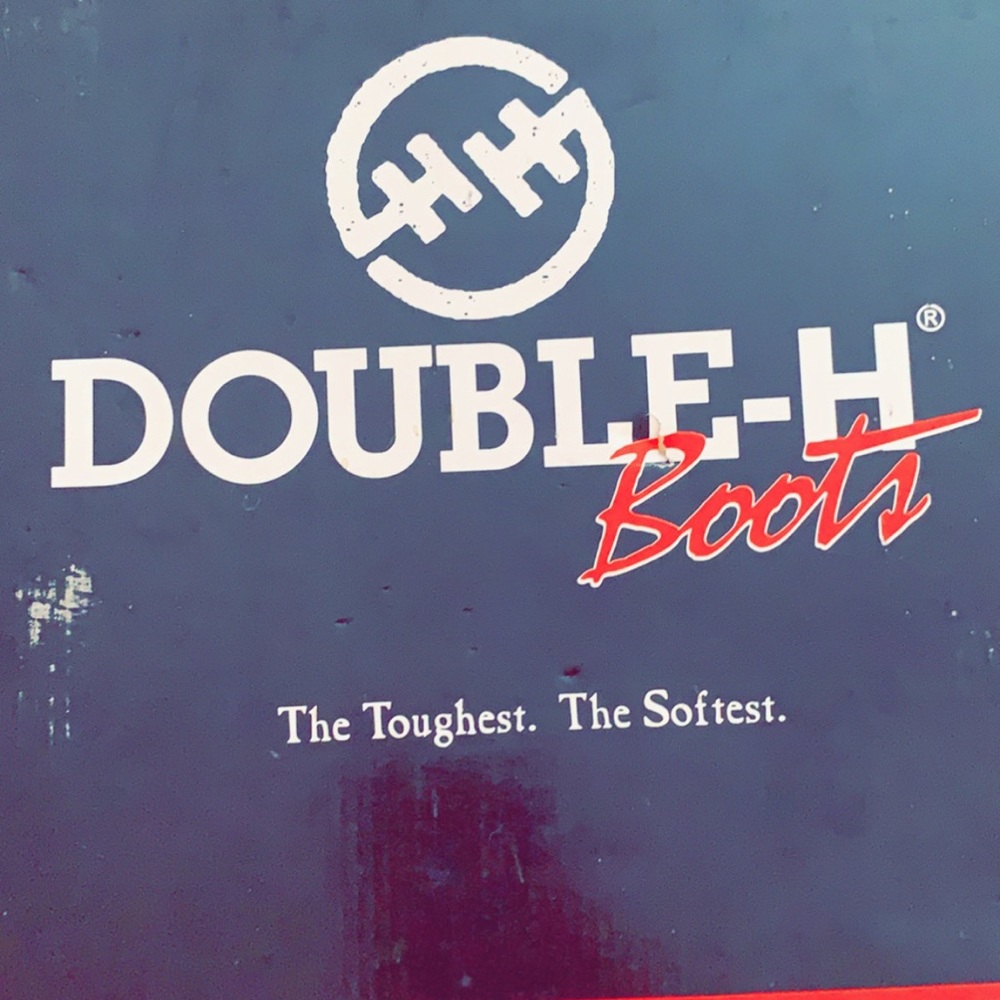 Double-H women leather boots size 7
